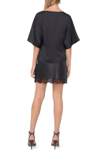 Vince Camuto Dolman Sleeve Top In Black