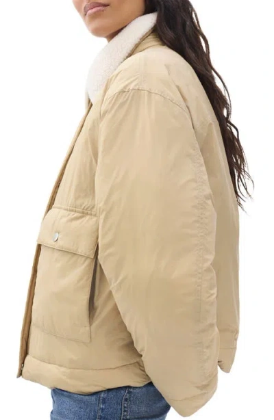 Rag & Bone Nonie Puffer Jacket In Nude