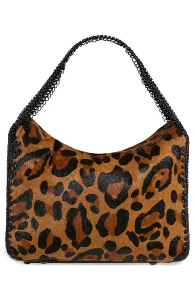 Aimee Chain Mail Handle Handbag In Animal Print