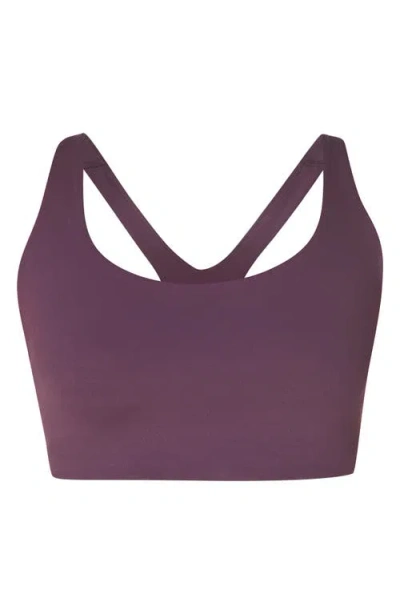 Sweaty Betty Ultimate Yoga Racerback Sports Bra In Purple