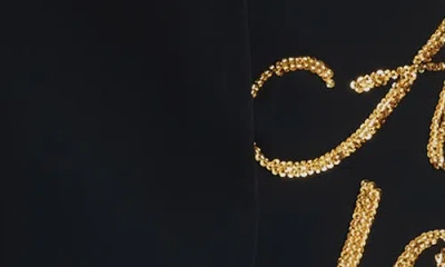 Cinq À Sept Crushed Sequin Long Sleeve Coat Dress In Multi