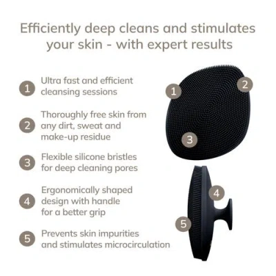 Geske Smartappguided Facial Brush With Handle | 4 In Black