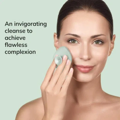 Geske Smartappguided Facial Brush With Handle | 4 In 1 - Green In Green