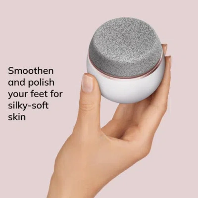 Geske Smartappguided Pumice Stone Callus Remover | 7 In 1 - Starlight In Silver