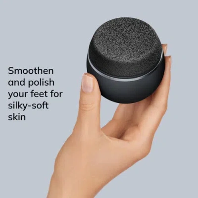 Geske Smartappguided Pumice Stone Callus Remover | 7 In 1 - Black In Black
