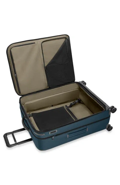 Briggs & Riley Ocean Zdx Large Expandable Spinner Suitcase 73.7cm In Blue