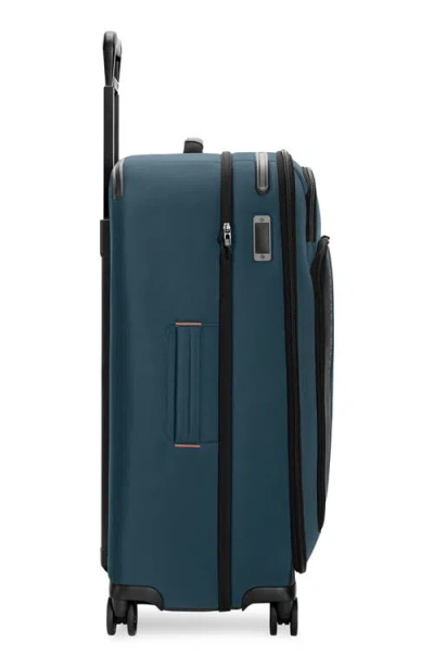 Briggs & Riley Ocean Zdx Large Expandable Spinner Suitcase 73.7cm In Blue