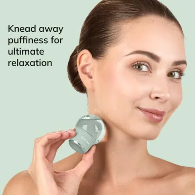 Geske Smartappguided Cool & Warm Face & Body Massager | 7 In 1 - Green In Green