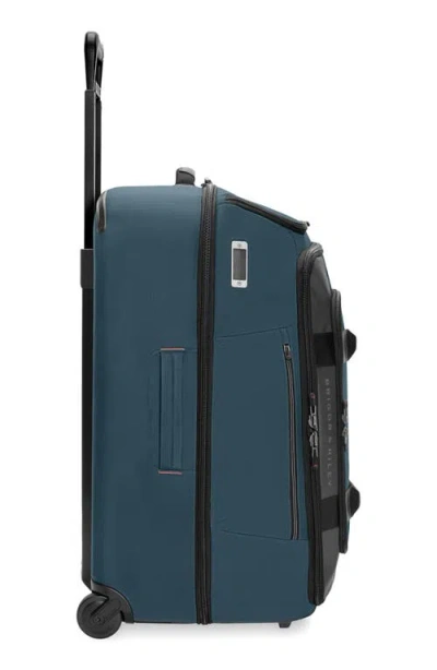 Briggs & Riley Zdx 27-inch Carry-on Upright Duffle Bag In Blue