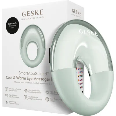 Geske Smartappguided Cool & Warm Eye Massager | 7 In 1 - Green In Green