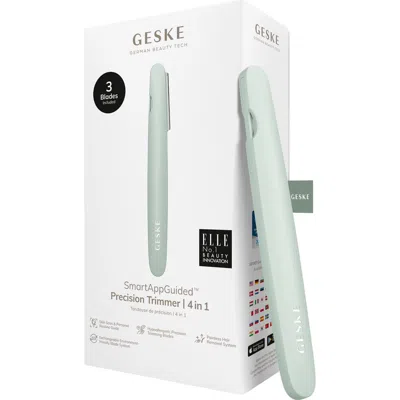 Geske Smartappguided Precision Trimmer | 4 In 1 - Green In Multi