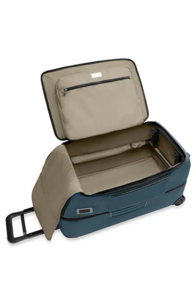 Briggs & Riley Zdx 27-inch Carry-on Upright Duffle Bag In Blue