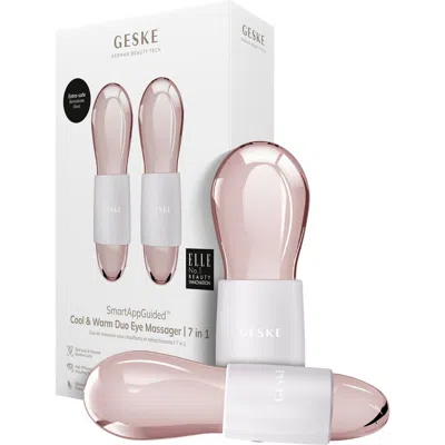 Geske Smartappguided Cool & Warm Duo Eye Massager | 7 In 1 - Starlight In Pink