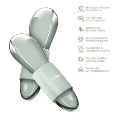 Geske Smartappguided Cool & Warm Duo Eye Massager | 7 In 1 - Green In Multi