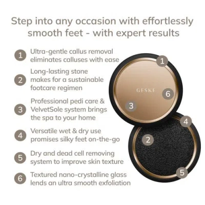 Geske Smartappguided Dual Foot Smoothener | 8 In 1 - Gray In Multi