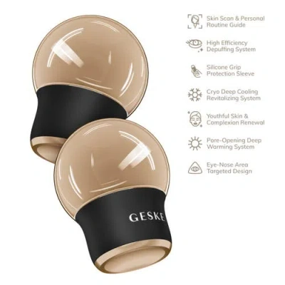 Geske Smartappguided Cool & Warm Face & Body Massager | 7 In 1 - Gray In Gray