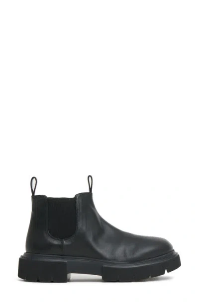 Mansur Gavriel Camilla Leather Chelsea Boots In Black