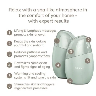 Geske Smartappguided Cool & Warm Eye & Face Massager | 7 In 1 - Starlight In Multi