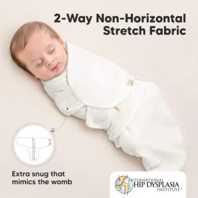 Keababies 3-pack Soothe Swaddle Wraps In White