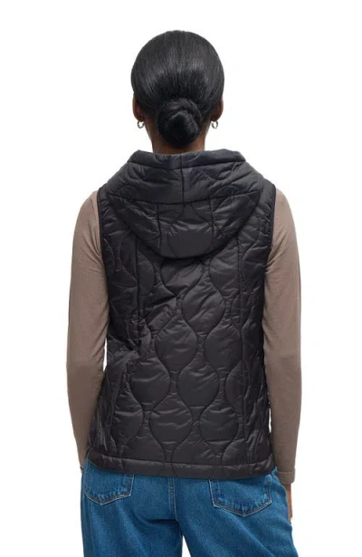 Ingrid & Isabel Quilted Maternity Vest In Black