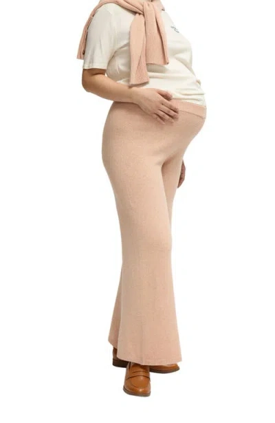 Ingrid & Isabel Maternity Sweater Pant In Gold