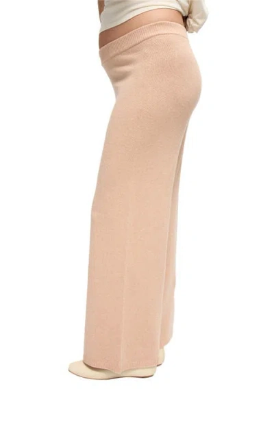 Ingrid & Isabel Maternity Sweater Pant In Gold