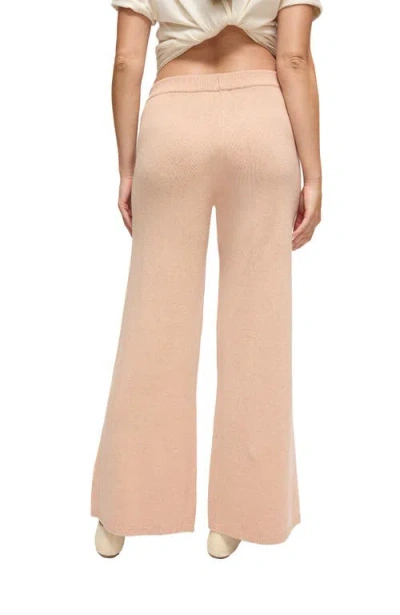Ingrid & Isabel Maternity Sweater Pant In Gold
