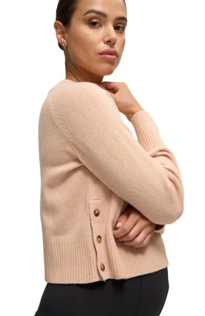 Ingrid & Isabel Mock Neck Maternity Sweater In Neutral