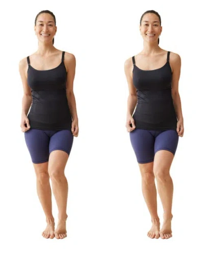 Ingrid & Isabel Postpartum Shaping Cami Bundle In Black