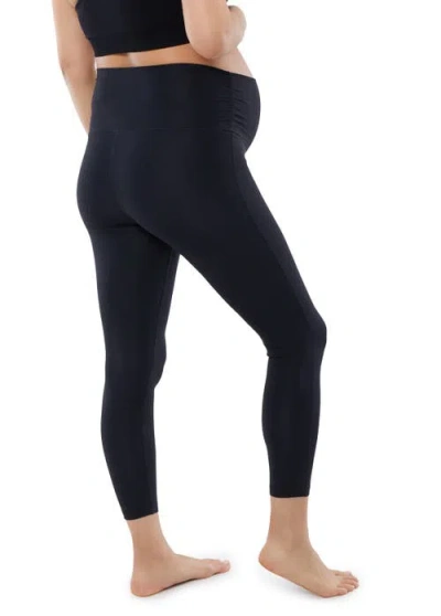 Ingrid & Isabel Maternity Foldover Legging Bundle In Black