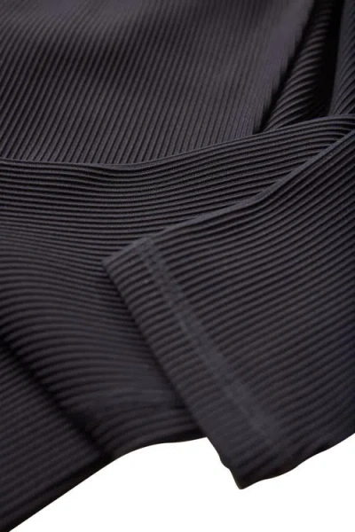 Ingrid & Isabel Maternity Ribbed Active Legging In Black