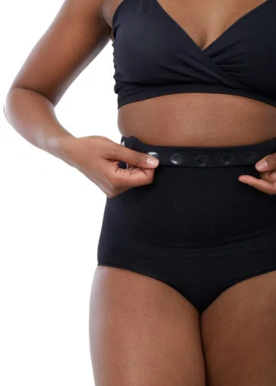Ingrid & Isabel Cooling Postpartum Compression Underwear In Black