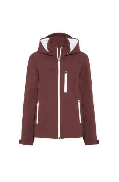 Brunello Cucinelli Mountain Outerwear Jacket In Brown