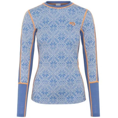 Kari Traa Anna Long-sleeve Top In Blue