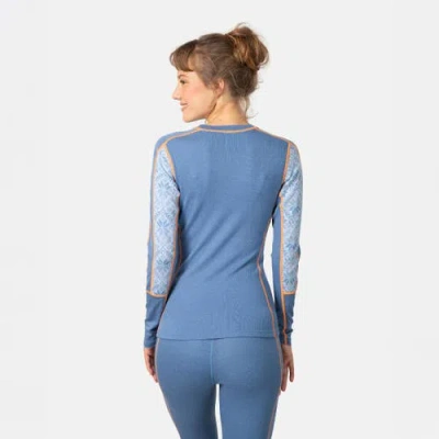 Kari Traa Anna Long-sleeve Top In Blue