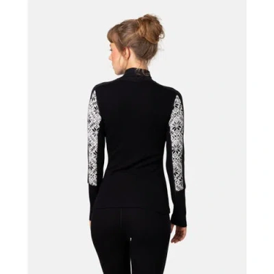 Kari Traa Anna 1/2-zip Top In Black