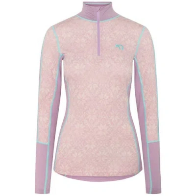 Kari Traa Anna 1/2-zip Top In Pink
