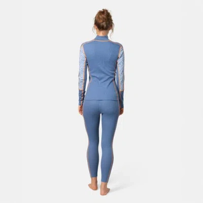 Kari Traa Anna 1/2-zip Top In Blue