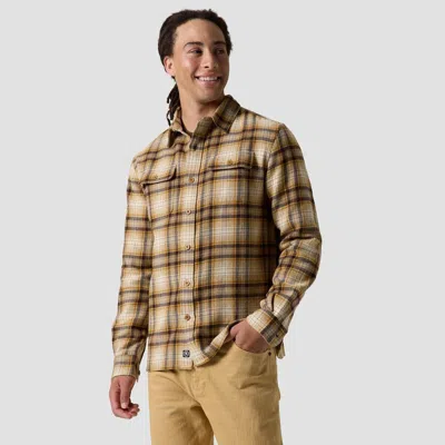 Backcountry Venture Midweight Flannel Shirt In Brown
