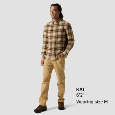 Backcountry Venture Midweight Flannel Shirt In Brown