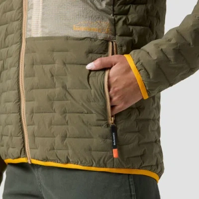 Backcountry Peale Primaloft Stitch-free Baffle Stretch Jacket In Green