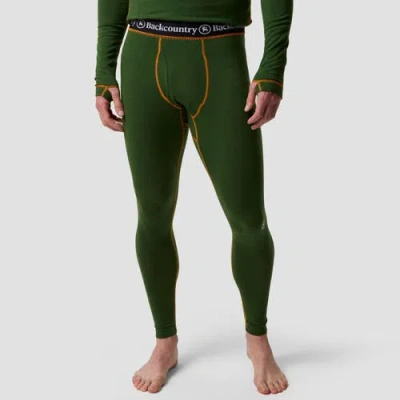 Backcountry Cedars Rws Merino Lt-wt Baselayer Bottom In Green