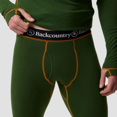 Backcountry Cedars Rws Merino Lt-wt Baselayer Bottom In Green