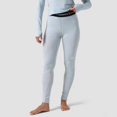 Backcountry Pines Microgrid Ultra-lt Baselayer Bottom In Blue