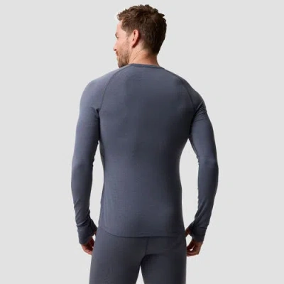 Backcountry Cedars Rws Merino Lt-wt Baselayer Crew Top In Gray