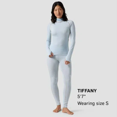 Backcountry Pines Microgrid Ultra-lt Baselayer Balaclava Top In Blue