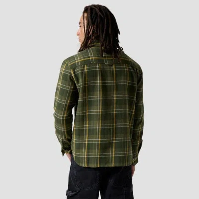 Backcountry Venture Midweight Flannel Shirt In Green