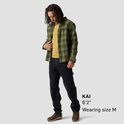 Backcountry Venture Midweight Flannel Shirt In Green