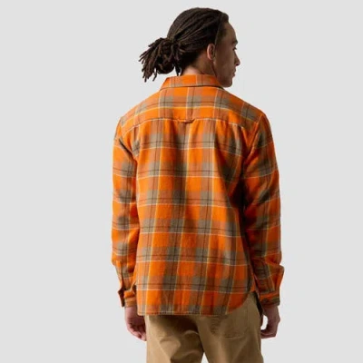 Backcountry Venture Midweight Flannel Shirt In Orange
