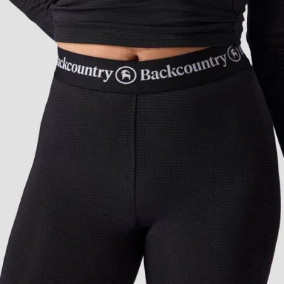Backcountry Cedars Rws Merino Lt-wt Baselayer V-waist Bottom In Black